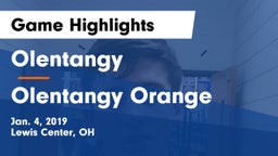 Olentangy  vs Olentangy Orange  Game Highlights - Jan. 4, 2019