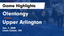 Olentangy  vs Upper Arlington  Game Highlights - Jan. 7, 2020