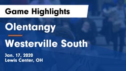 Olentangy  vs Westerville South  Game Highlights - Jan. 17, 2020