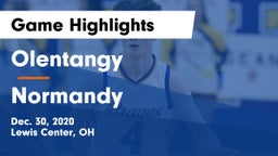 Olentangy  vs Normandy  Game Highlights - Dec. 30, 2020