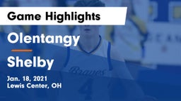 Olentangy  vs Shelby  Game Highlights - Jan. 18, 2021