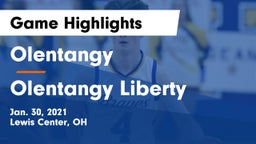 Olentangy  vs Olentangy Liberty  Game Highlights - Jan. 30, 2021