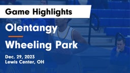 Olentangy  vs Wheeling Park  Game Highlights - Dec. 29, 2023