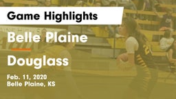Belle Plaine  vs Douglass  Game Highlights - Feb. 11, 2020