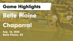 Belle Plaine  vs Chaparral  Game Highlights - Feb. 18, 2020