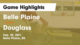 Belle Plaine  vs Douglass  Game Highlights - Feb. 20, 2021