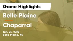 Belle Plaine  vs Chaparral  Game Highlights - Jan. 25, 2022