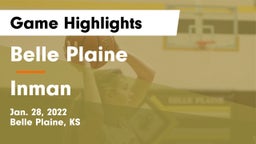 Belle Plaine  vs Inman  Game Highlights - Jan. 28, 2022