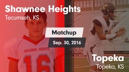Matchup: Shawnee Heights High vs. Topeka  2016