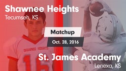 Matchup: Shawnee Heights High vs. St. James Academy  2016