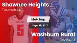 Matchup: Shawnee Heights High vs. Washburn Rural  2017