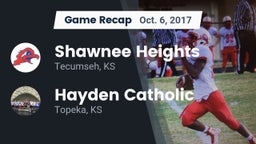 Recap: Shawnee Heights  vs. Hayden Catholic  2017