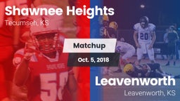 Matchup: Shawnee Heights High vs. Leavenworth  2018