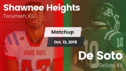 Matchup: Shawnee Heights High vs. De Soto  2018