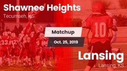 Matchup: Shawnee Heights High vs. Lansing  2019
