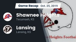 Recap: Shawnee Heights  vs. Lansing  2019