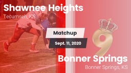Matchup: Shawnee Heights High vs. Bonner Springs  2020