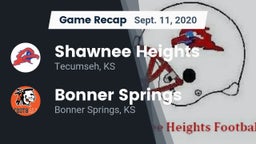 Recap: Shawnee Heights  vs. Bonner Springs  2020