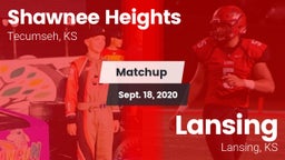 Matchup: Shawnee Heights High vs. Lansing  2020