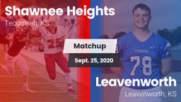 Matchup: Shawnee Heights High vs. Leavenworth  2020