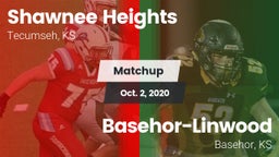 Matchup: Shawnee Heights High vs. Basehor-Linwood  2020
