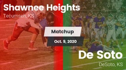 Matchup: Shawnee Heights High vs. De Soto  2020