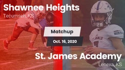Matchup: Shawnee Heights High vs. St. James Academy  2020