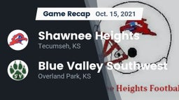 Recap: Shawnee Heights  vs. Blue Valley Southwest  2021