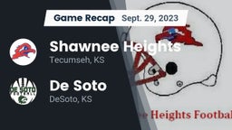 Recap: Shawnee Heights  vs. De Soto  2023
