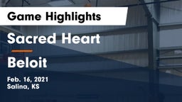 Sacred Heart  vs Beloit  Game Highlights - Feb. 16, 2021