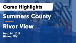 Summers County  vs River View Game Highlights - Dec. 14, 2019