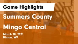 Summers County  vs Mingo Central  Game Highlights - March 20, 2021