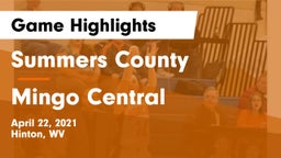 Summers County  vs Mingo Central  Game Highlights - April 22, 2021
