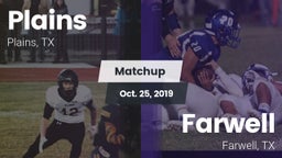 Matchup: Plains  vs. Farwell  2019