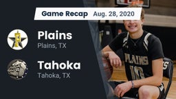 Recap: Plains  vs. Tahoka  2020