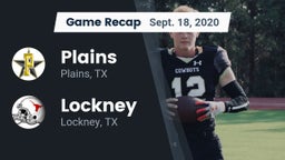 Recap: Plains  vs. Lockney  2020