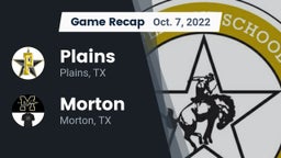 Recap: Plains  vs. Morton  2022
