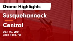 Susquehannock  vs Central  Game Highlights - Dec. 29, 2021