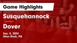 Susquehannock  vs Dover  Game Highlights - Jan. 5, 2024