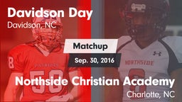 Matchup: Davidson Day High vs. Northside Christian Academy  2016