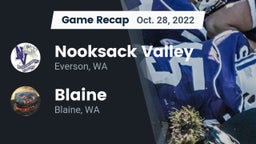 Recap: Nooksack Valley  vs. Blaine  2022