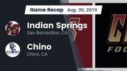 Recap: Indian Springs  vs. Chino  2019