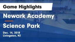 Newark Academy  vs Science Park  Game Highlights - Dec. 14, 2018