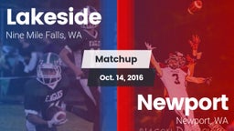 Matchup: Lakeside  vs. Newport  2016