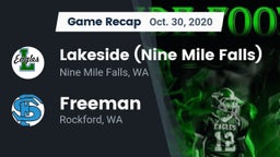 Recap: Lakeside  (Nine Mile Falls) vs. Freeman  2020