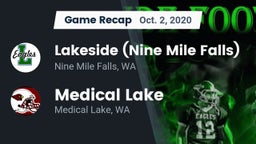 Recap: Lakeside  (Nine Mile Falls) vs. Medical Lake  2020
