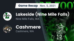 Recap: Lakeside  (Nine Mile Falls) vs. Cashmere  2021