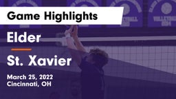Elder  vs St. Xavier  Game Highlights - March 25, 2022