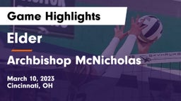 Elder  vs Archbishop McNicholas  Game Highlights - March 10, 2023