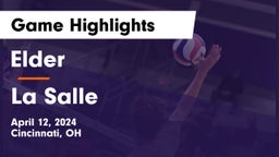 Elder  vs La Salle  Game Highlights - April 12, 2024
